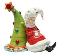 Appletree Design Waiting for Santa Salt and Pepper Set, 3-12-Inch