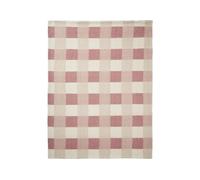 Appletree Hygge Manta de poliéster Reciclado, Natural, 150 x 200 cm, Reverso Sherpa, Adulto, Estampado a Cuadros
