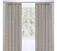 Appletree Promo Roselle - Par de Cortinas Opacas con Ojales (168 x 229 cm), Color Gris