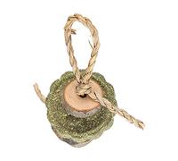 Applewood Rabbit Chew Toys Grass Cakes Molar Sticks para Rechinar los Dientes, Dientes Saludables para Chinchillas y Conejos, 1 X Cuerda para Masticar