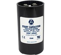Appli Parts Condensador Capacitor Arranque 216-259 Mfd (microfaradios) uF 330 VAC remplazo universal para motores electricos de distintas aplicaciones 4.6cm Diametro 8.6cm Alto CON-216-330