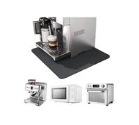 Appliance Slider - Alfombrilla rectangular para lodo de diatomeas de rotación de 360 grados, color negro, compatible con batidora Kitchenaid con accesorios, máquina de espresso, procesador de