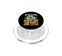 Appliance Technician Job Title Funny Appliance Technologist PopSockets PopGrip para MagSafe
