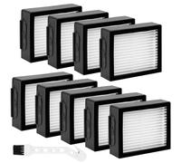 APPLIANCEMATES - Repuesto de filtro de alta eficiencia para aspiradoras serie E I y J i7 i7 Plus j7 E5 E7 Robot aspiradores 9 unidades de filtros HEPA + cepillo