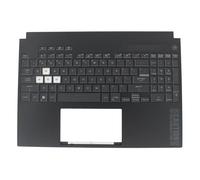 ApplianPar Funda negra para reposamanos con teclado retroiluminado 90NR0951-R31 para Asus TUF Dash 15 FA507 FA507R FX517 FX517ZM