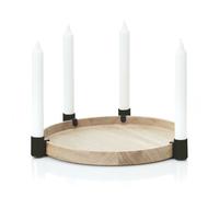Applicata Candelabro Luna maxi roble-negro