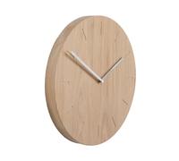 Applicata Reloj de pared Watch:Out roble-acero