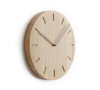 Applicata Reloj de pared Watch:Out roble-gris