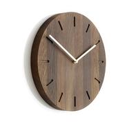 Applicata Reloj de pared Watch:Out roble oscurecido-latón
