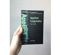 Applied Linguistics (Oxford Introduction to Language Study)