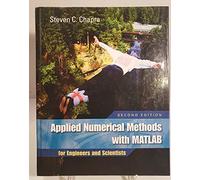 Applied Numerical Methods with MATLAB for Engineers and Scientists