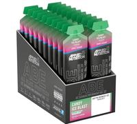 Applied Nutrition ABE - All Black Everything Gel - Gel All Black Everything, Sabor Candy Ice Blast, para Rendimiento y Energía (20 x 60g).