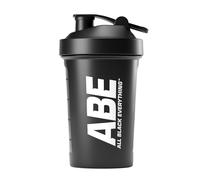 Applied Nutrition ABE All Black Everything Protein Shaker - Botella mezcladora de suplementos deportivos, duradera y ligera (400 ml)