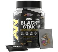 Applied Nutrition Black Stak (30 paquetes) Sin sabor - Vitaminas, minerales y salud - Complejo de vitaminas y minerales