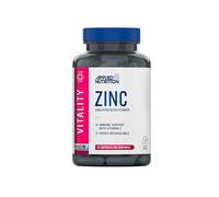 Applied Nutrition: cápsulas de zinc de alta dosis - 90 cápsulas. Complemento alimenticio vegano con zinc para el sistema inmunitario, la piel, el cabello y las uñas