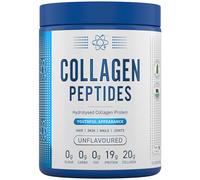 Applied Nutrition Péptidos de colágeno en polvo - Péptidos hidrolizados de colágeno bovino, halal, para piel, cabello y uñas (300 g - 15 ingresos)