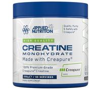 Applied Nutrition - Creapure Creatine Monohydrate - Creatina Monohidratada Creapure® - 250 g Sin Sabor - Rendimiento físico, entrenamiento intenso y metabolismo energético- Halal
