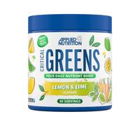 Applied Nutrition Critical Greens - Super Greens Powder, Boost Your Immune System with Superfood Nutrients, Vegan (150g - 30 Servings) (Lemon & Lime)