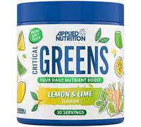 Applied Nutrition Critical Greens - Super Greens Powder, Boost Your Immune System with Superfood Nutrients, Vegan (150g - 30 Servings) (Lemon & Lime)