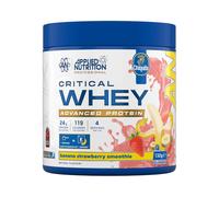 Applied Nutrition Critical Whey (132g) Batido de plátano Chiquita y fresa - Proteínas - Mezcla de Proteínas de Suero
