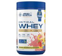 Applied Nutrition Critical Whey (825g) Batido de plátano Chiquita y fresa - Proteínas - Mezcla de Proteínas de Suero