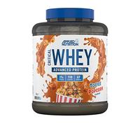 Applied Nutrition Critical Whey Protein Powder - Polvo de Proteína Whey Crítica para Construcción Muscular, Alta en Proteínas con BCAAs y Glutamina (Palomitas de Caramelo) (2kg - 67 Porciones).