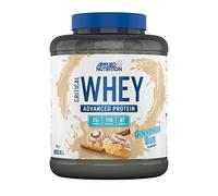 Applied Nutrition Critical Whey Protein Powder - Polvo de Proteína Whey Crítica para Construcción Muscular, Alta en Proteínas con BCAAs y Glutamina (Rollito de Canela) (2kg - 67 Porciones).
