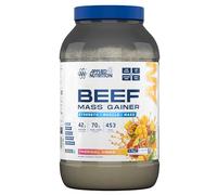 Applied Nutrition - Ganador De Masa Bovina (3,13 Kg) - Gainers - 42 g de aislado de proteínas de vacuno - Tropical