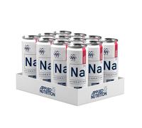 Applied Nutrition Na-11 Hydration Cans - Bebida de electrolitos carbonatados, sin azúcar, 500 mg de sodio, magnesio y potasio con niacina y vitamina B12 (12 latas x 330 ml) (bayas congeladas)