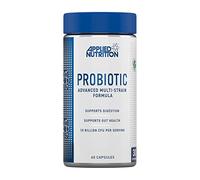Applied Nutrition Probiotics - Complejo Probiótico para la Salud Intestinal, Apoya la Digestión con 10 Mil Millones de UFC por Porción, Suplemento Vegano (60 Cápsulas - 30 Porciones).