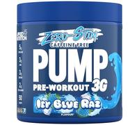 Applied Nutrition Pump 3G Pre-Workout (Zero Stimulant), Icy Blue Raz (EAN: 5056555204993) - 375g
