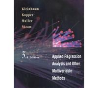 Applied Regression Analysis and Multivariable Methods
