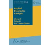 Applied Stochastic Analysis (Graduate Studies in Mathematics)