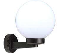 Applique Con Esfera Para Exterior En Pmma 200mm Hook E27 Blanco Velamp SPH-202P [EEK: NO APLICA]