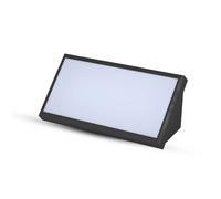 Applique LED Exterior 20W IP65 Pared Lámpara Luz Cálida Negro V-TAC VT-8055