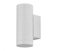Applique LED Exterior 2xGU10 Montaje Pared Doble Emisión Negro V-TAC VT-11015