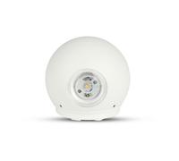 Applique LED Exterior 4W Montaje Pared V-TAC Luz Doble 3000K 4000K IP65