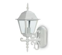 Applique LED Exterior Pared V-TAC VT-760 E27 IP44 Blanco Negro