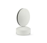 Applique LED Exterior V-TAC 7W Pared Luz Natural 4000K Negro Blanco VT-707 IP65