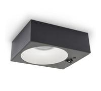 HOLDEN: Aplique de pared LED solar de 1000 lúmenes con detector de movimiento. Color negro