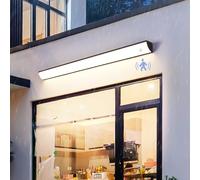 Applique murale d'extérieur LED Avec détecteur de mouvement, Longue Applique étanche IP65, 200 cm, éclairage d'intérieur 3000 K/4000 K/6000 K, pour Porche, terrasse, Salon (200 cm,