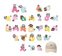 Applique Patches - 26 Pieces Decorative Sewing Supplies | Applique Embroidery Patches For Clothing | For Clothes Hats Jeans Backpacks Shoes Women Craft Lovers,