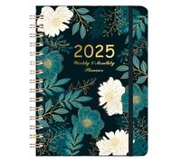 Appointment Book 2025, Daily Appointment Planner JAN 2025 - DEC 2025, A5 Weekly Scheduler, 8.46x6.1x0.71 pulgadas 2025 Organizer for Women, Teen Girls, and Professionals