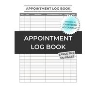 Appointment Log Book: Client Appointment Tracker for Service Professionals: 6-Column Daily Scheduler - Track Date, Time, Client Name, Service Type, Duration and Notes