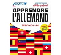 Apprendre l'allemand débutants & faux-débutants B2: Pack avec 1 téléchargement audio, 1 livret de 100 QCM niveau A2