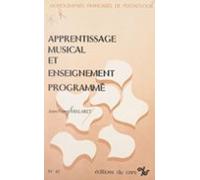 Apprentissage Musical Et Enseignement Programmé (ebook)