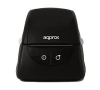 Impresora de Tickets/ Etiquetas Approx appLAB3 / Térmica/ Ancho papel 80mm/ USB-RS232/ Negra
