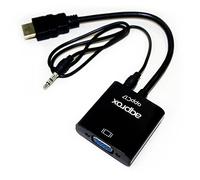 APPROX Adaptador/Cable HDMI A/M appC17 - VGA HDB15/H C/Audio Negro