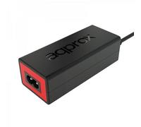 Approx appa04 adaptador e inversor de corriente interior 90 w negro, r