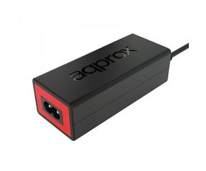 Approx appa04 adaptador e inversor de corriente interior 90 w negro, r